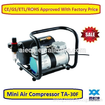 Twin Cylinder Piston Compressor with tank with frame(TA-30F)